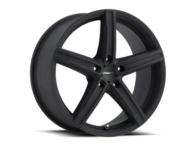 Vision Wheel Boost Satin Black Wheel; 16x7.5; 34mm Offset (99-04 Mustang GT, V6)