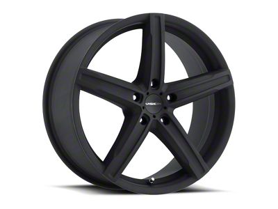 Vision Wheel Boost Satin Black Wheel; 17x7; 38mm Offset (94-98 Mustang)