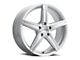 Vision Wheel Boost Silver Wheel; 18x8 (94-98 Mustang)