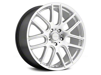 Vision Wheel Cross Hyper Silver Wheel; 18x8 (99-04 Mustang)