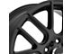Vision Wheel Cross Matte Black Wheel; 18x8 (99-04 Mustang)