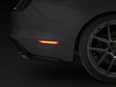 Clear LED Rear Side Markers (15-23 Mustang)