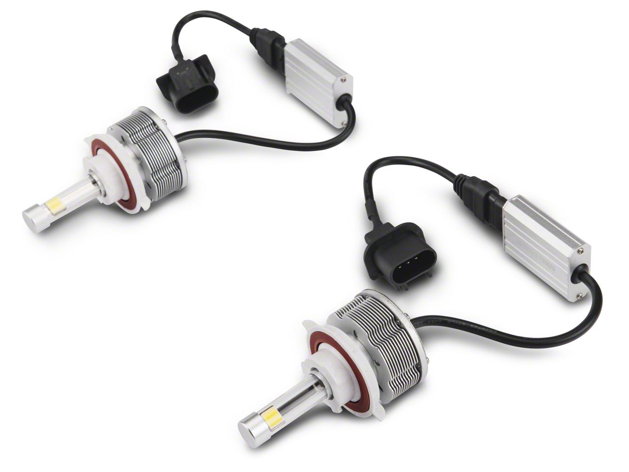 世界的に有名な Mustang Headlight LED Conversion Bulb Kit; H13 (05-12 w パーツ