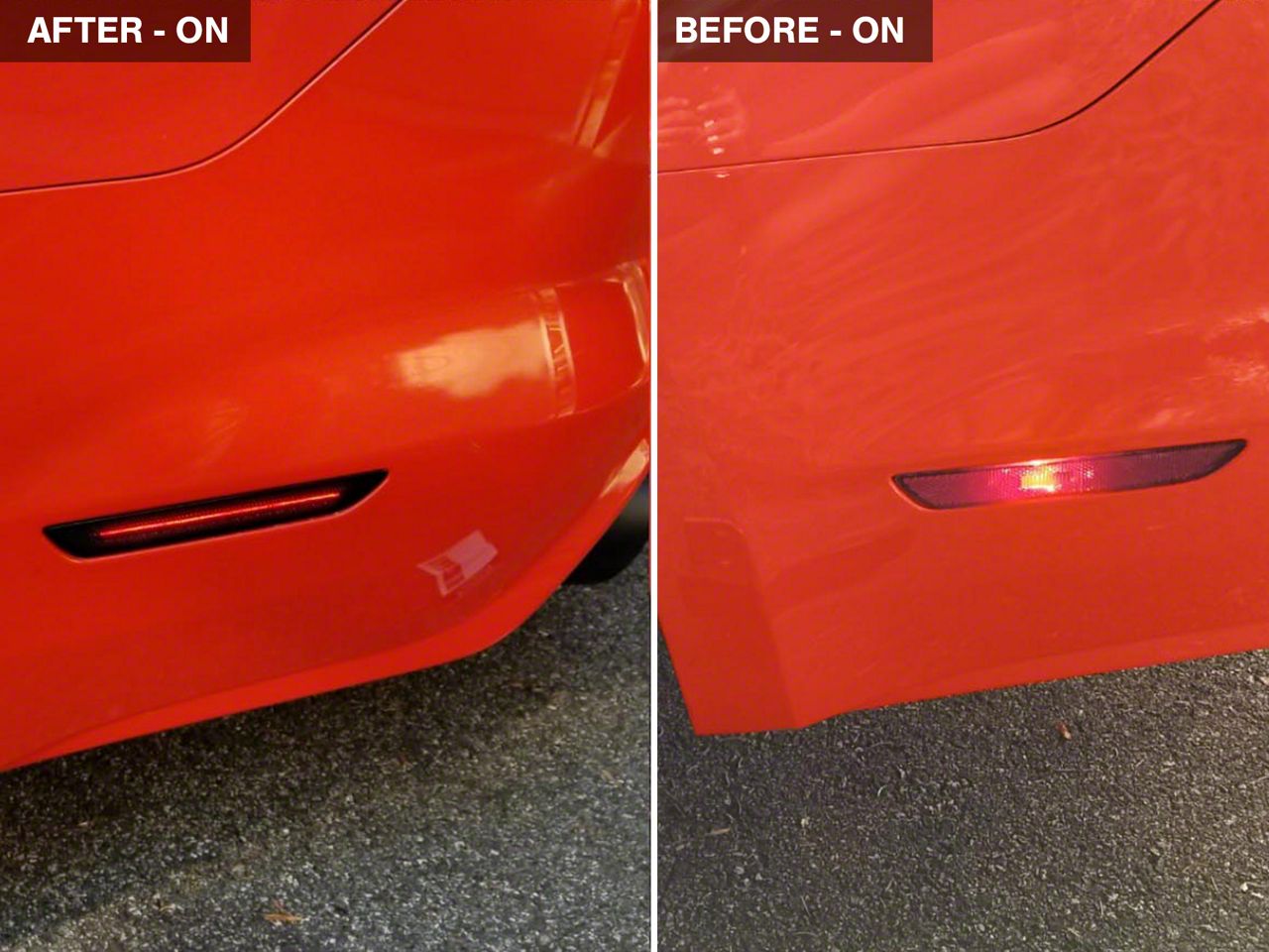 Raxiom Mustang Axial Series LED Side Marker Lights; Rear