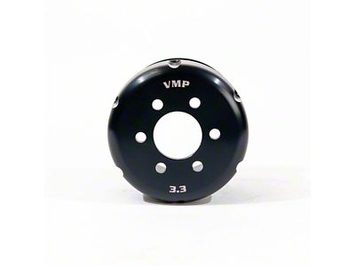 VMP Performance 3.30-Inch 10-Rib Bolt-On Supercharger Pulley for VMP 6-Bolt Hub (07-14 Mustang GT500)