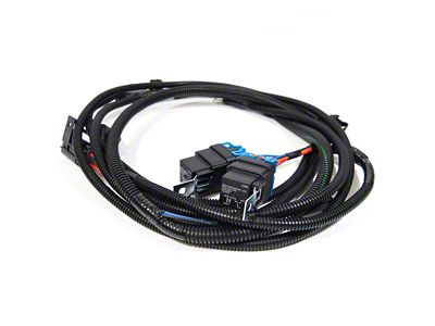 VMP Performance Heat Exchanger Fan Harness; Dual Relay (05-10 Mustang GT; 07-12 Mustang GT500)