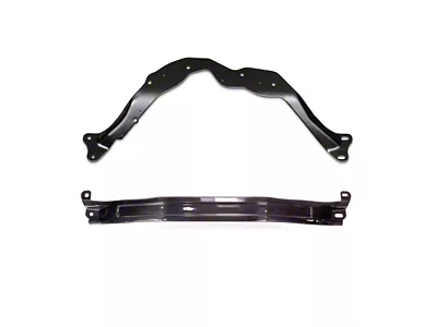 VMP Performance Strut Tower Brace; Gloss Carbon Fiber (24-25 Mustang GT w/o Performance Pack & w/ Ford Performance/Whipple/VMP Supercharger)