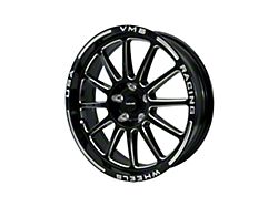 VMS Racing Black Hawk Gloss Black Milled Wheel; Front Only; 18x5; -25mm Offset (16-24 Camaro)