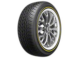 Vogue Custom Built Radial VIII Gold Stripe Tire (245/45R20)