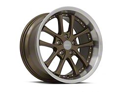 Vors AR5 Bronze with Machined Lip Wheel; 17x9; 30mm Offset (05-09 Mustang GT, V6)