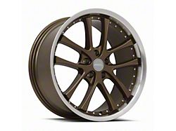 Vors AR5 Bronze with Machined Lip Wheel; 19x8.5; 35mm Offset (10-15 Camaro LS, LT)