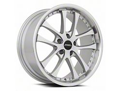 Vors AR5 Silver Machined Face Wheel; 18x8.5; 35mm Offset (10-15 Camaro LS, LT)