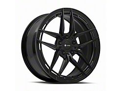 Vors LT53 Gloss Black Wheel; 18x8; 35mm Offset (10-15 Camaro LS, LT)