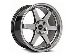 Vors TR37 Hyper Black Wheel; 18x8.5; 35mm Offset (10-15 Camaro LS, LT)