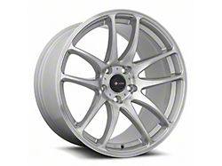 Vors TR4 Silver Machined Face Wheel; 19x9.5; 35mm Offset (10-15 Camaro LS, LT)