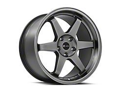 Vors TR37 Hyper Black Wheel; 18x9.5; 35mm Offset (15-23 Mustang GT, EcoBoost, V6)