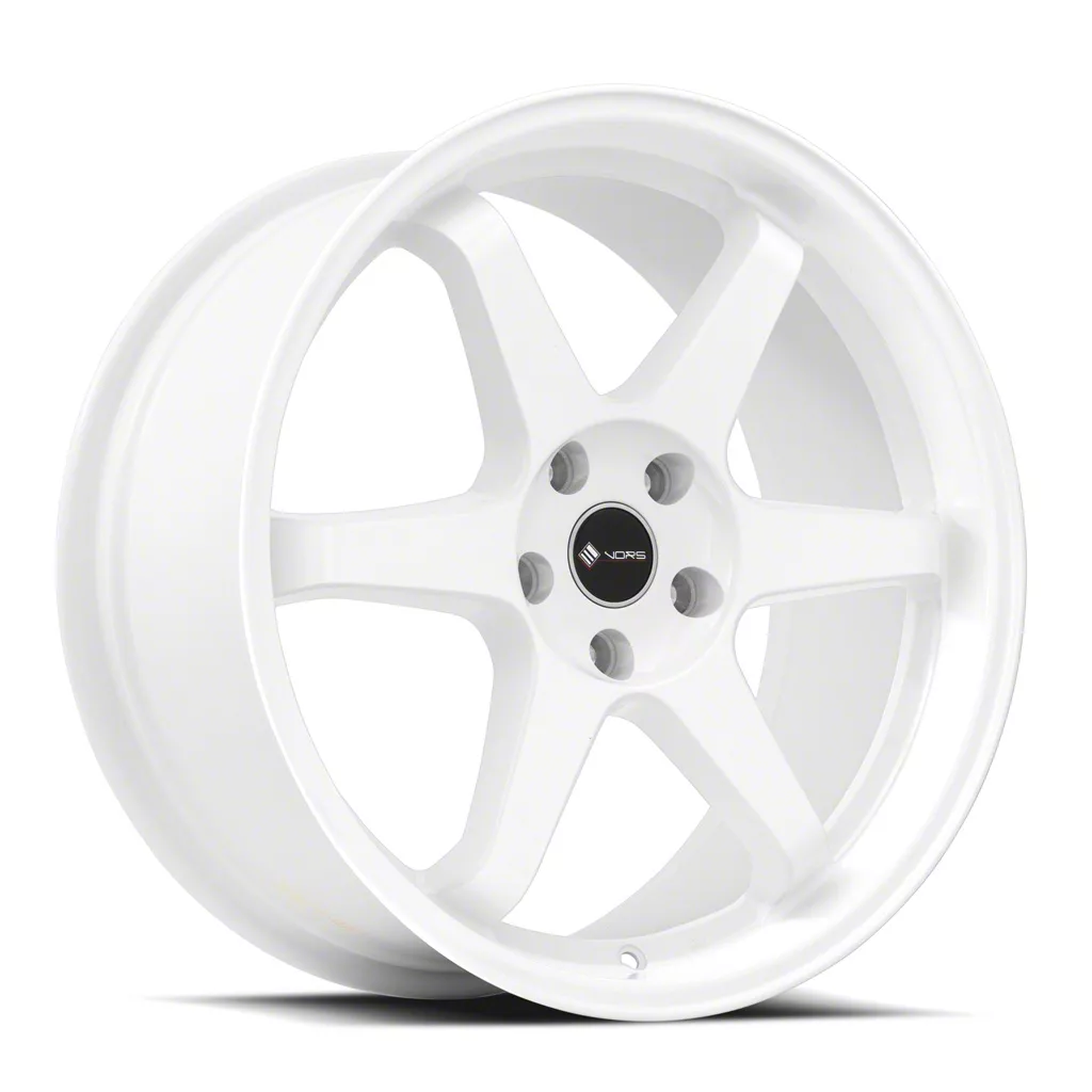 Vors Mustang TR37 White Wheel; 19x8.5; 35mm Offset TR37198551435W