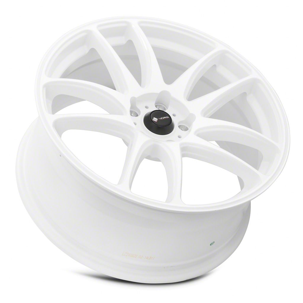 Vors Mustang TR4 White Wheel; 19x8.5; 35mm Offset TR04198551435W