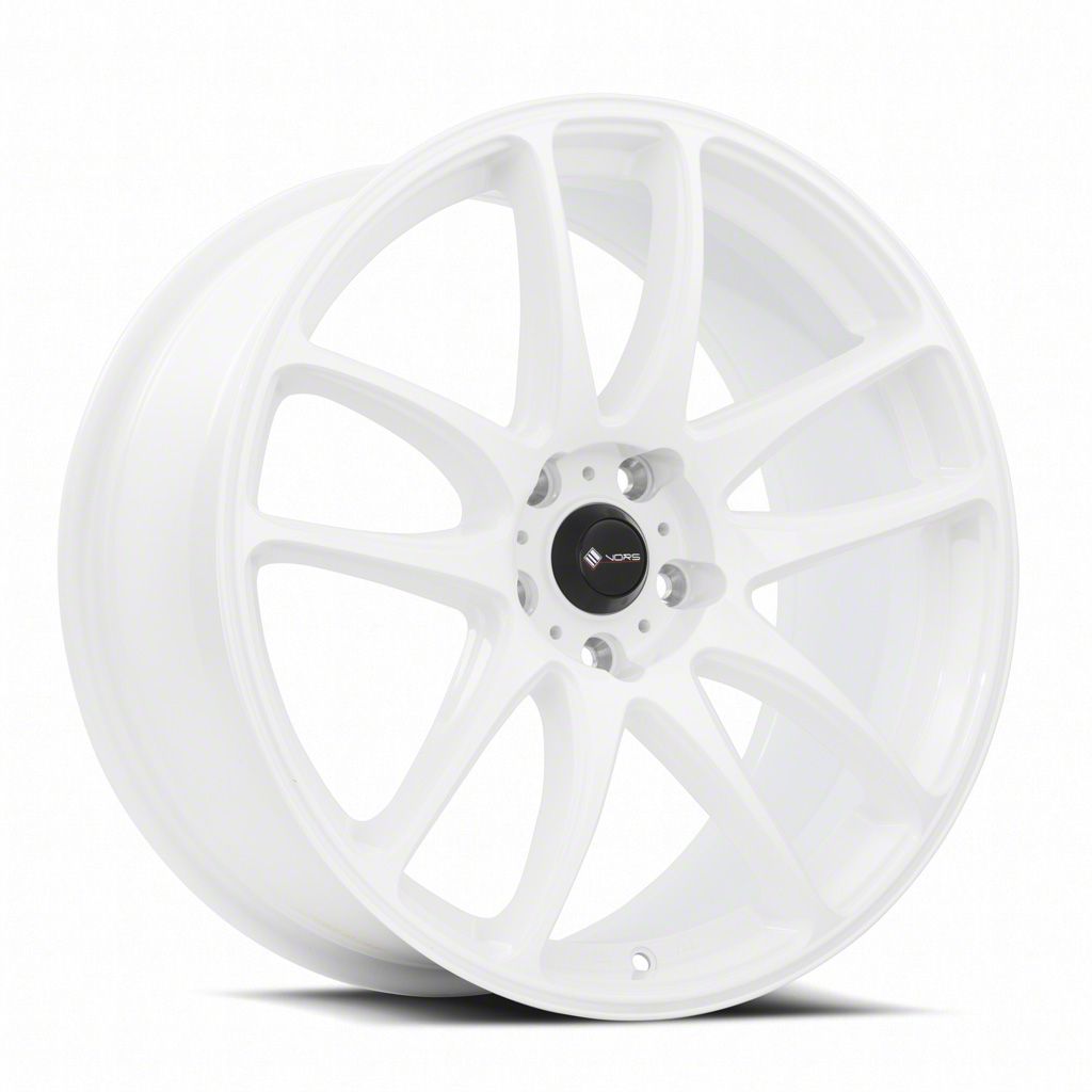 Vors Mustang TR4 White Wheel; 19x8.5; 35mm Offset TR04198551435W