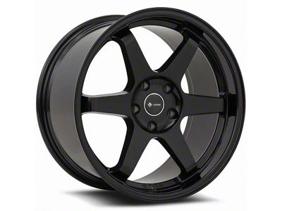 Vors TR37 Gloss Black Wheel; 18x9.5 (08-23 RWD Challenger, Excluding Widebody)