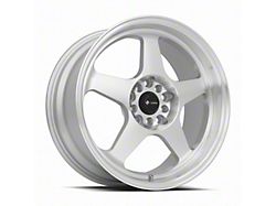 Vors SP1 Silver Machined Face Wheel; 17x8; 35mm Offset (94-98 Mustang GT, V6)