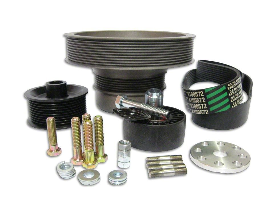 Vortech Mustang 10-Rib Underdrive Pulley Package 402604 (86