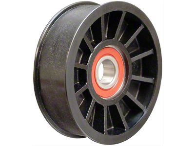 Vortech 6-Rib Flanged Smooth Idler Pulley; 3.50-Inch