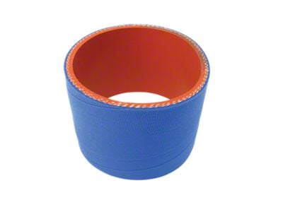 Vortech Silicone Coupling Straight Sleeve; 2.50-Inch x 2-Inch; Blue