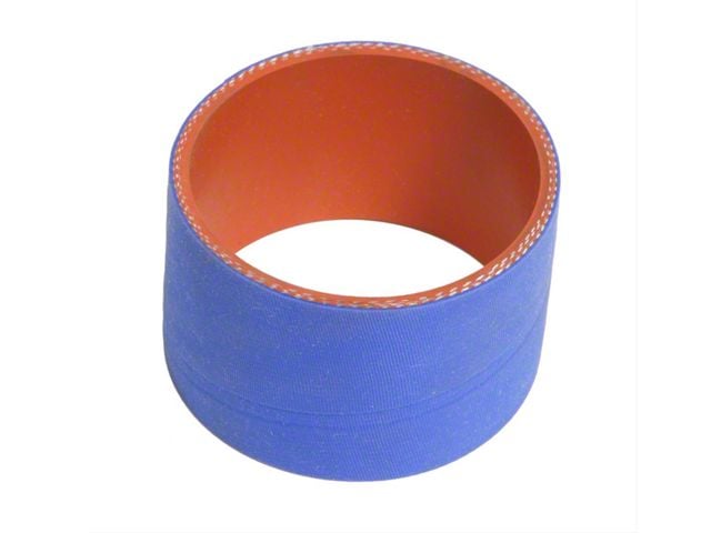 Vortech Silicone Coupling Straight Sleeve; 3.50-Inch x 3-Inch; Blue