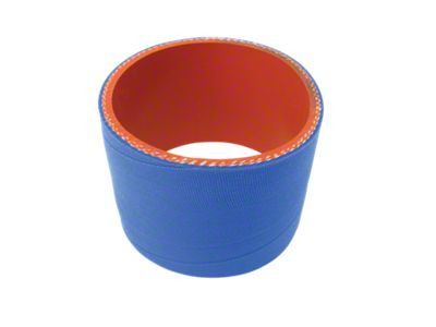 Vortech Silicone Coupling Straight Sleeve; 4.50-Inch x 2-Inch; Blue