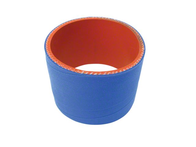 Vortech Silicone Coupling Straight Sleeve; 5-Inch x 3-Inch; Blue