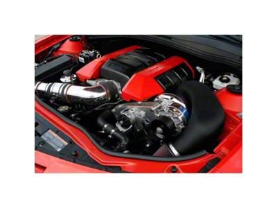 Vortech V-3 Si-Trim Supercharger Tuner Kit with Charge Cooler; Satin Finish (10-13 Camaro SS)