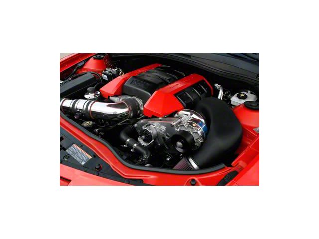Vortech V-7 YSi-Trim Supercharger Tuner Kit with Charge Cooler; Polished Finish (10-13 Camaro SS)