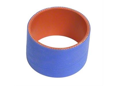 Vortech Silicone Coupling Reducer Sleeve; 3.50-Inch to 2.75-Inch; Blue
