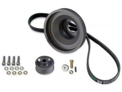 Vortech 35mm Cog Drive Pulley Package; 73-Tooth Crank Pulley / 28-Tooth Supercharger Pulley (86-93 5.0L Mustang)