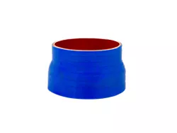 Vortech Silicone Coupling Straight Sleeve; 3-Inch x 3-Inch; Blue