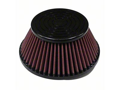 Vortech Supercharger Air Filter; 3.50-Inch Flange by 3.70-Inch Long Offset (Universal; Some Adaptation May Be Required)