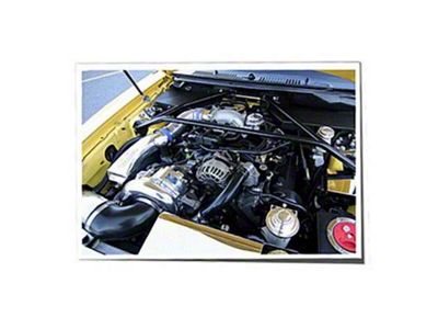Vortech V-2 Si-Trim Supercharger Kit with Charge Cooler; Polished Finish (00-04 Mustang GT)