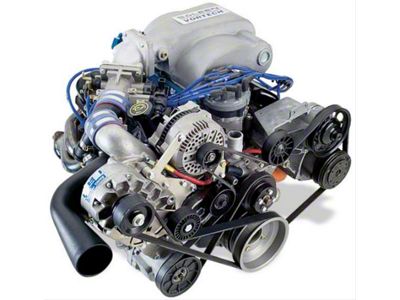Vortech V-2 Si-Trim Supercharger Kit; Polished Finish (94-95 Mustang w/ 351W Engine Swap)