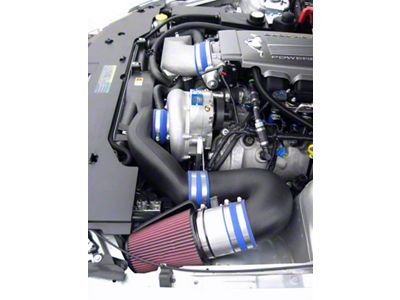 Vortech V-3 Si-Trim Supercharger Kit; Satin Finish (2010 Mustang GT)
