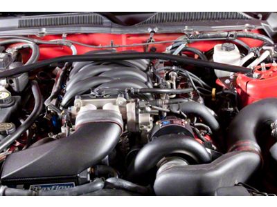 Vortech V-3 Si-Trim Supercharger Tuner Kit; Stealth Black (05-06 Mustang GT)