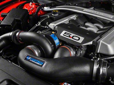 Vortech V-3 Si-Trim Supercharger Kit; Black Finish (15-17 Mustang GT)