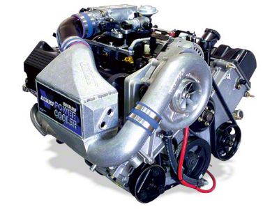 Vortech V-1 H/D Ti-Trim Supercharger Tuner Kit; Polished Finish (99-04 Mustang GT)