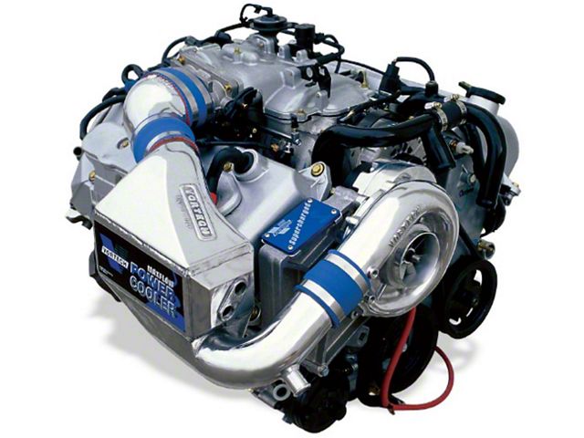 Vortech V-2 SCi-Trim Supercharger Tuner Kit with Charge Cooler; Satin Finish (1999 Mustang Cobra)