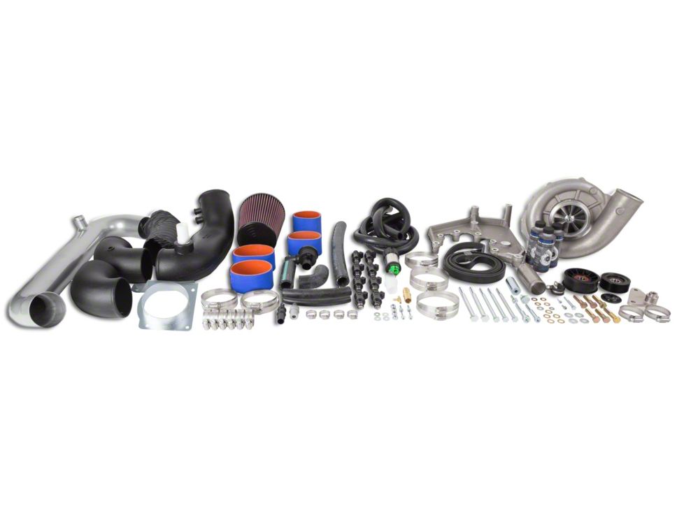 Vortech Mustang V-2 Si-Trim Supercharger Kit; Polished