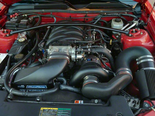 Vortech V-2 Si-Trim Supercharger Kit; Polished Finish (05-08 Mustang GT)
