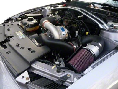 Vortech V-2 Si-Trim Supercharger Kit; Polished Finish (05-08 Mustang V6)