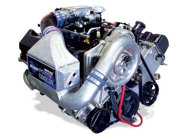 Vortech V-2 Si-Trim Supercharger Kit; Satin Finish (1999 Mustang GT)