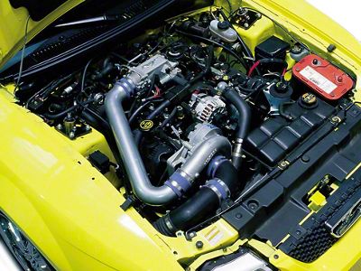 Vortech V-2 Si-Trim Supercharger Tuner Kit; Satin Finish (99-04 Mustang GT)