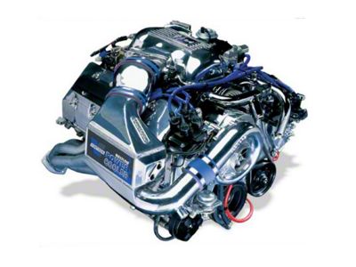 Vortech V-3 SCi-Trim Supercharger Tuner Kit; Polished Finish (96-98 Mustang Cobra)